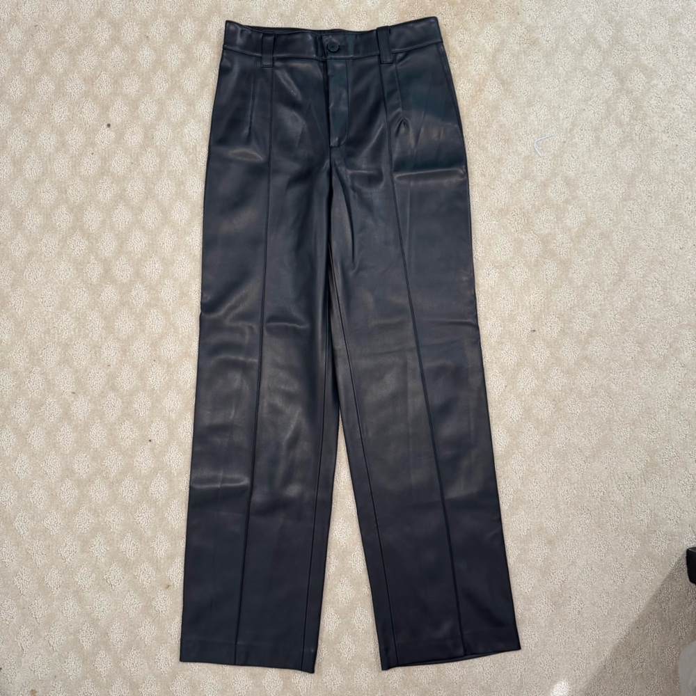 Zara leather pants